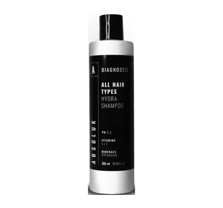 Гидро-шампунь для всех типов волос Absoluk Diagnostic All Hair Types Hydra-Shampoo 300 мл