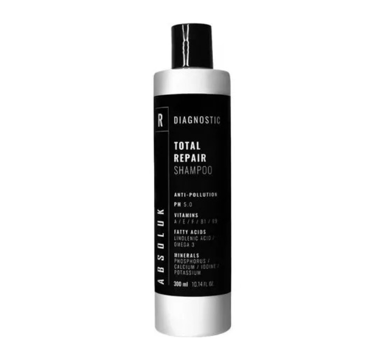 Шампунь для повного відновлення волосся Absoluk Diagnostic Total Repair Shampoo 300 мл
