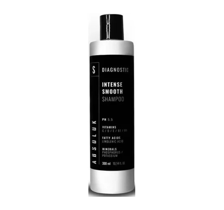 Интенсивный шампунь для разглаживания волос Absoluk Diagnostic Intense Smooth Shampoo 300 мл