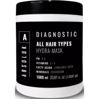 Гідро-маска для всіх типів волосся Absoluk Diagnostic All Hair Types Hydra-Mask 1000 мл