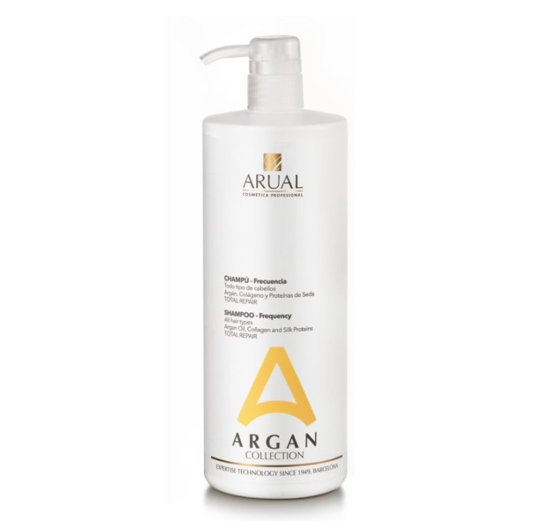 Шампунь для живлення всіх типів волосся ARUAL Argan Shampoo 1000мл