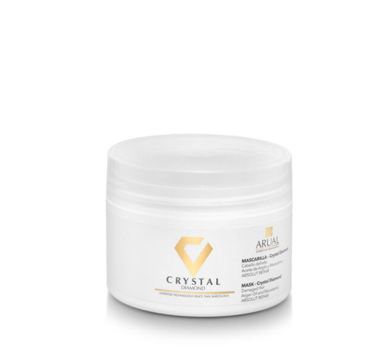 Маска для слабкого, довгого та посіченого волосся ARUAL Crystal Diamond Mask 250мл