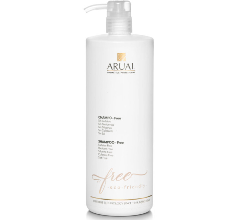 Шампунь для волосся без сульфатів ARUAL Free Shampoo 1000мл