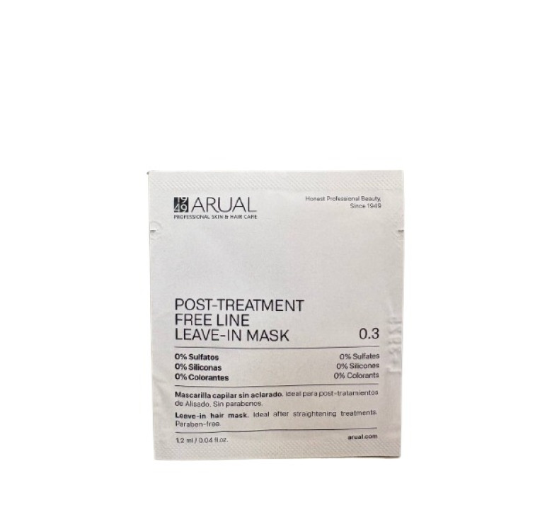Маска ARUAL Frizz Solution незмивна Leave-in Mask для волосся 1.2 мл