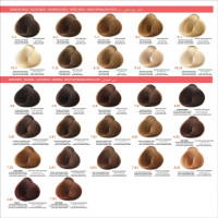 Фарба для волосся Permanent Coloration ARUAL Collection 1 - чорний 60мл Фарба для волосся Permanent Coloration ARUAL Collection 1 - чорний 60мл