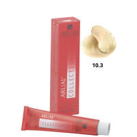 Фарба для волосся Permanent Coloration ARUAL Collection 10.3 -  екстра світлий золотистий блонд  60мл