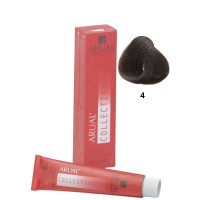 Фарба для волосся Permanent Coloration ARUAL Collection 4 - середній каштан 60мл