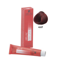 Фарба для волосся Permanent Coloration ARUAL Collection 4.67 - середній фіолетовий червоно-коричневий 60мл Фарба для волосся Permanent Coloration ARUAL Collection 4.67 - середній фіолетовий червоно-коричневий 60мл