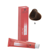 Фарба для волосся Permanent Coloration ARUAL Collection 5 - світло-каштановий 60мл