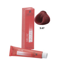 Фарба для волосся Permanent Coloration ARUAL Collection 5.67 -світлий фіолетовий червоно-коричневий 60мл Фарба для волосся Permanent Coloration ARUAL Collection 5.67 -світлий фіолетовий червоно-коричневий 60мл