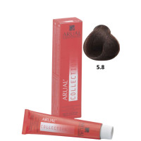 Фарба для волосся Permanent Coloration ARUAL Collection 5.8 - світло-коричневий каштан 60мл Фарба для волосся Permanent Coloration ARUAL Collection 5.8 - світло-коричневий каштан 60мл