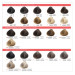 Фарба для волосся Permanent Coloration ARUAL Collection 6 - темний блонд 60мл