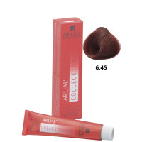 Фарба для волосся Permanent Coloration ARUAL Collection 6.45 - темний мідно-русий махагон 60мл