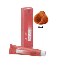 Фарба для волосся Permanent Coloration ARUAL Collection 8.44 - інтенсивний мідний блонд 60мл