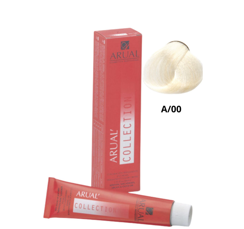 Фарба для волосся Permanent Coloration ARUAL Collection 00 - освітлювач 60мл