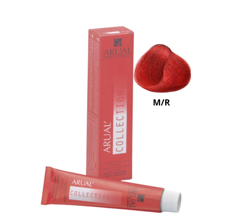 Корректор  для волос Permanent Coloration ARUAL Collection  - красный 60мл