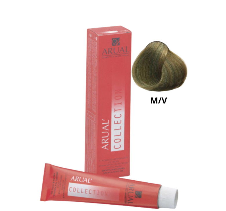 Корректор  для волос Permanent Coloration ARUAL Collection  - зеленый 60мл