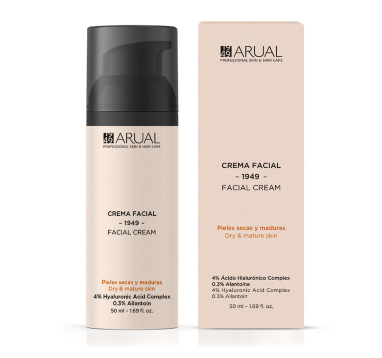 Крем антивіковий для обличчя для сухої та зрілої шкіри ARUAL Facial Cream Dry Skin 50мл