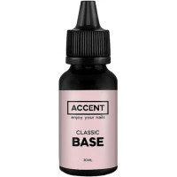 База для гель-лаку класична Accent Base Coat, 30 мл
