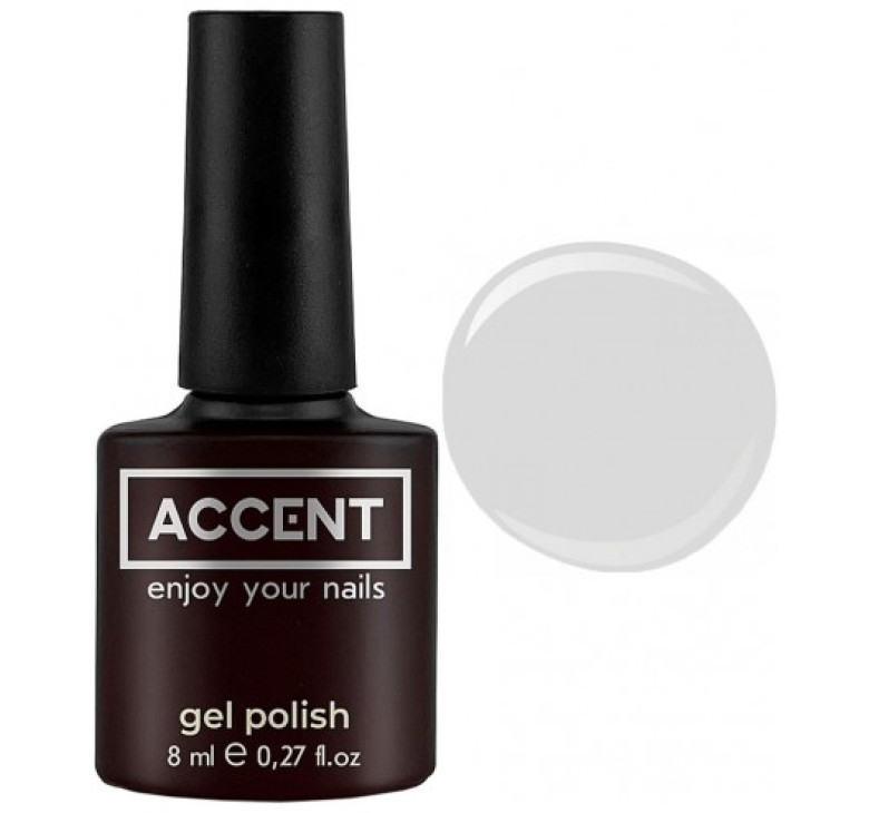 Гель-лак для нігтів 003 Accent Gel Polish 8 мл 