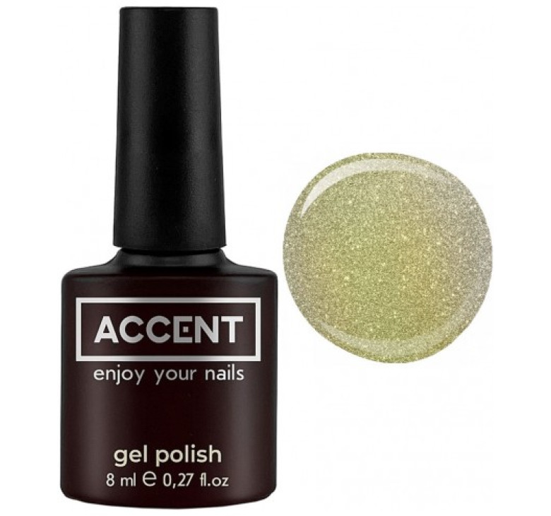 Гель-лак для нігтів 008 Accent Gel Polish 8 мл 