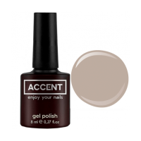 Гель-лак для нігтів 011 Accent Gel Polish 8 мл 