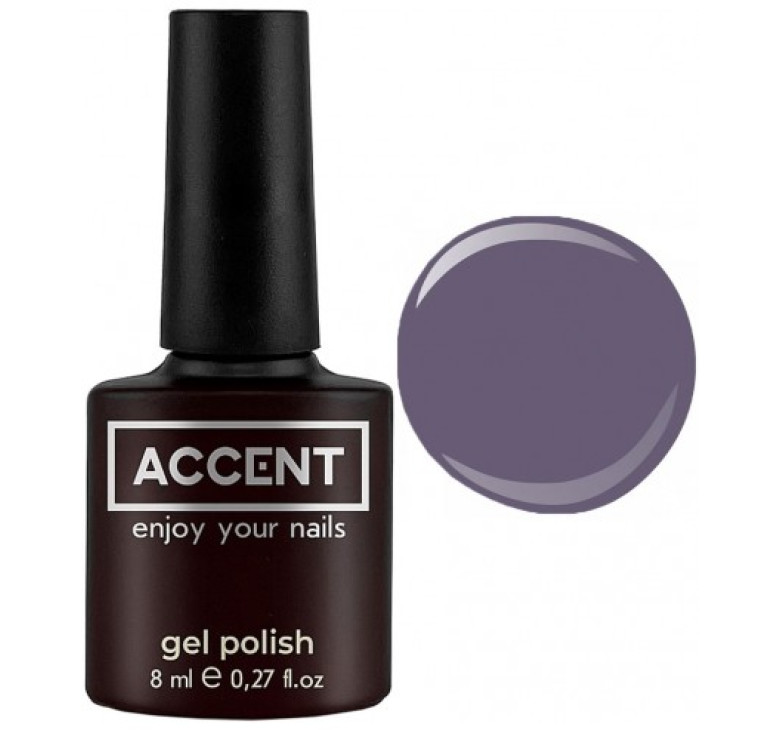 Гель-лак для нігтів 014 Accent Gel Polish 8 мл 