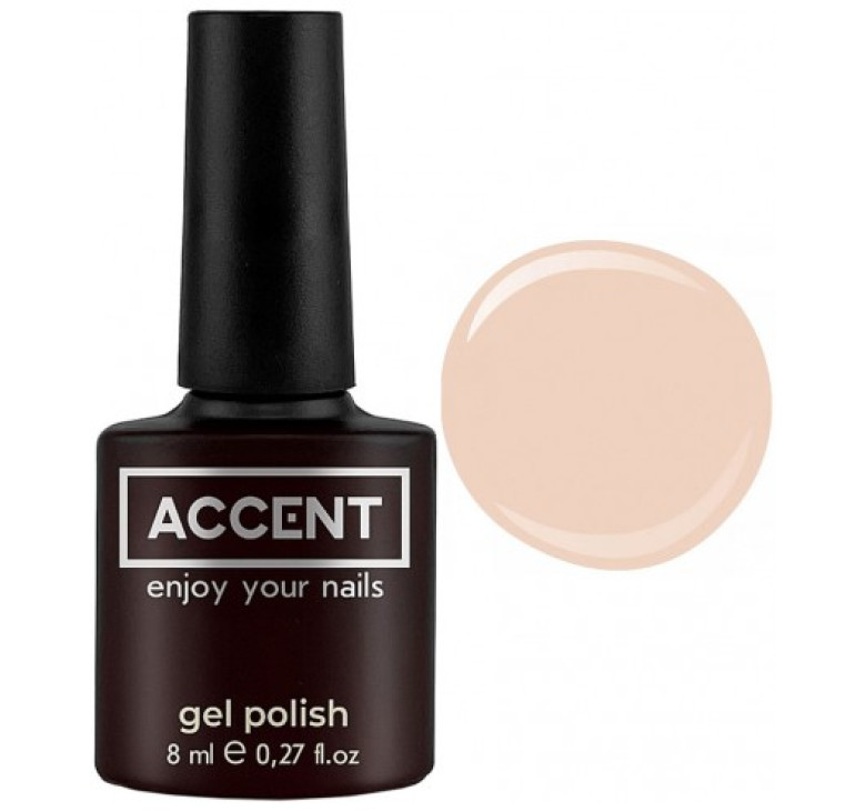 Гель-лак для нігтів 023 Accent Gel Polish 8 мл 