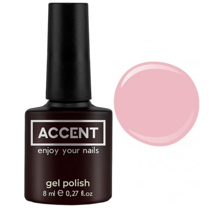 Гель-лак для ногтей 025 Accent Gel Polish 8 мл