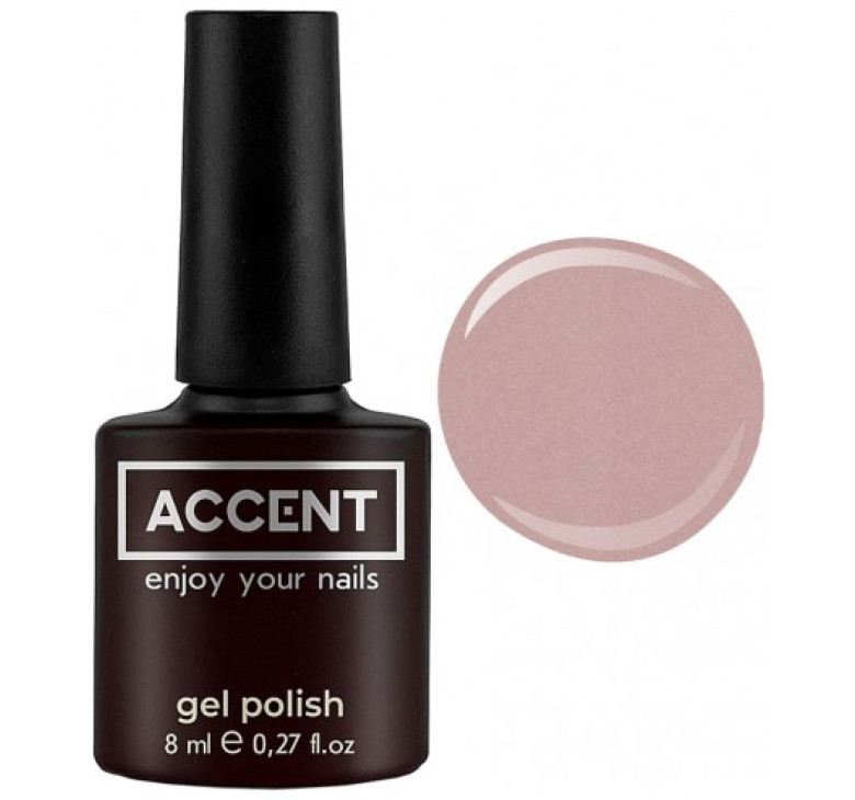 Гель-лак для нігтів 026 Accent Gel Polish 8 мл 