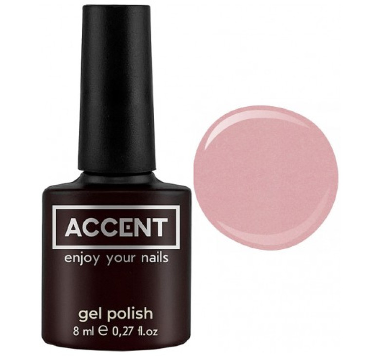 Гель-лак для ногтей 028 Accent Gel Polish 8 мл