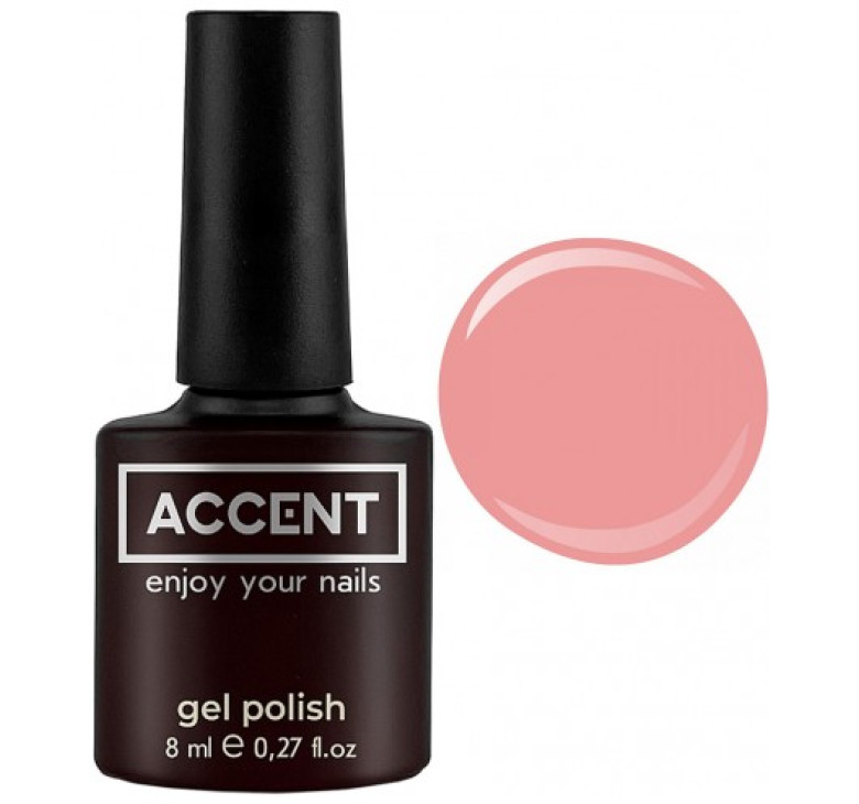 Гель-лак для нігтів 043 Accent Gel Polish 8 мл 