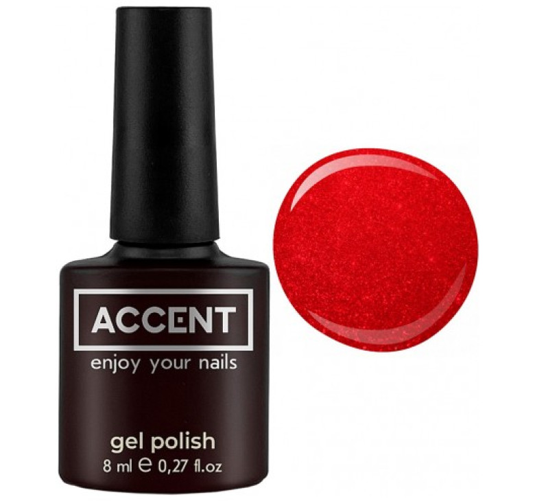 Гель-лак для нігтів 062 Accent Gel Polish 8 мл 