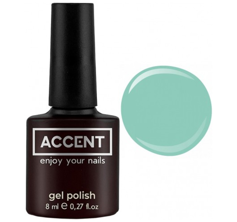 Гель-лак для нігтів 125 Accent Gel Polish 8 мл 