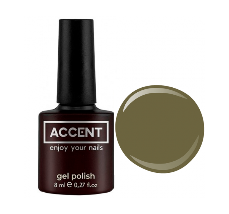 Гель-лак для нігтів 136 Accent Gel Polish 8 мл 