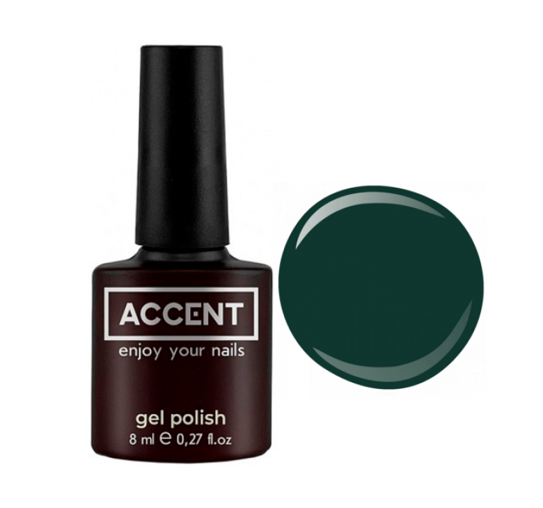 Гель-лак для нігтів 140 Accent Gel Polish 8 мл 