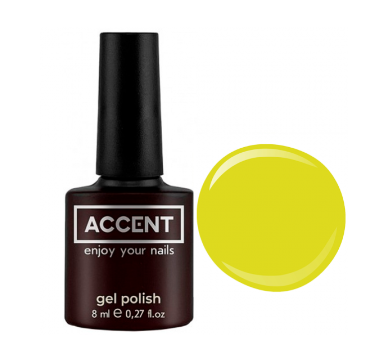 Гель-лак для нігтів 147 Accent Gel Polish 8 мл 