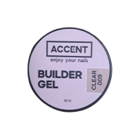 Гель для моделювання 009 Accent Builder Gel 30 г 