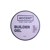 Гель для моделювання 011 Accent Builder Gel 30 г 