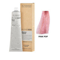 Крем-фарба тонуюча пастельна без амоніаку рожевий Alter Ego Blonde Ego Pastel toner PINK POP 60мл