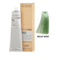 Крем-фарба тонуюча пастельна без амоніаку молочна м'ята Alter Ego Blonde Ego Pastel toner Milky Mint 60мл