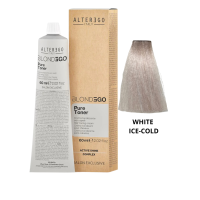 Крем-фарба тонуюча без амоніаку білий крижаний Alter Ego Blonde Ego Pure toner WHITE ICE-COLD 60мл
