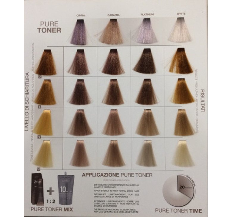 Крем-фарба тонуюча без амоніаку платина Alter Ego Blonde Ego Pure toner PLATINUM ASH-BLONDE 60мл