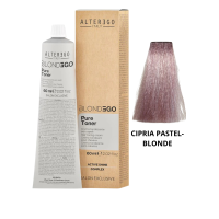 Крем-фарба тонуюча без амоніаку курний рожевий Alter Ego Blonde Ego Pure toner CIPRIA PASTEL-BLONDE 60мл