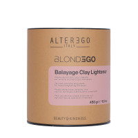 Освітлюючий порошок для балаяжу рожевий Alter Ego Blonde Ego Balayage Clay Lightener 450г