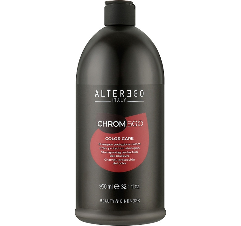 Шампунь для захисту кольору фарбованого та освітленого волосся Alter Ego Chromego Color Care Shampoo 950мл