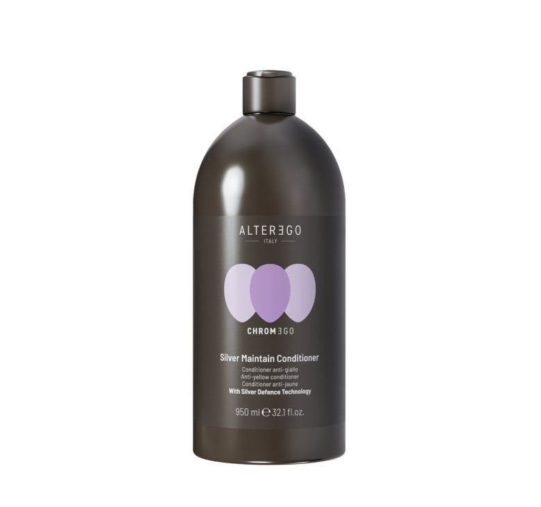 Кондиціонер сріблястий антижовтий Alter Ego Chromego Silver Maintain Conditioner 950мл