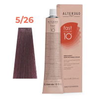 Крем-фарба для волосся 5/26 світлий каштановий ірисовий червоний Alter Ego Fast Color 10 100мл