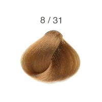 Перманентна крем-фарба для волосся 8/31 світлий блондин золотистий попелястий Alter Ego Technofruit Color 100мл