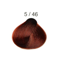 Перманентна крем-фарба для волосся 5/46 світлий каштановий мідний червоний Alter Ego Technofruit Color 100мл